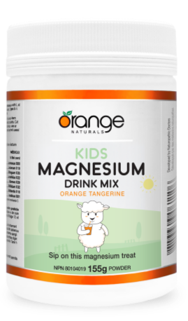 ORANGE NATURALS Kids Magnesium Drink Mix (Orange Tangerine - 155 g)