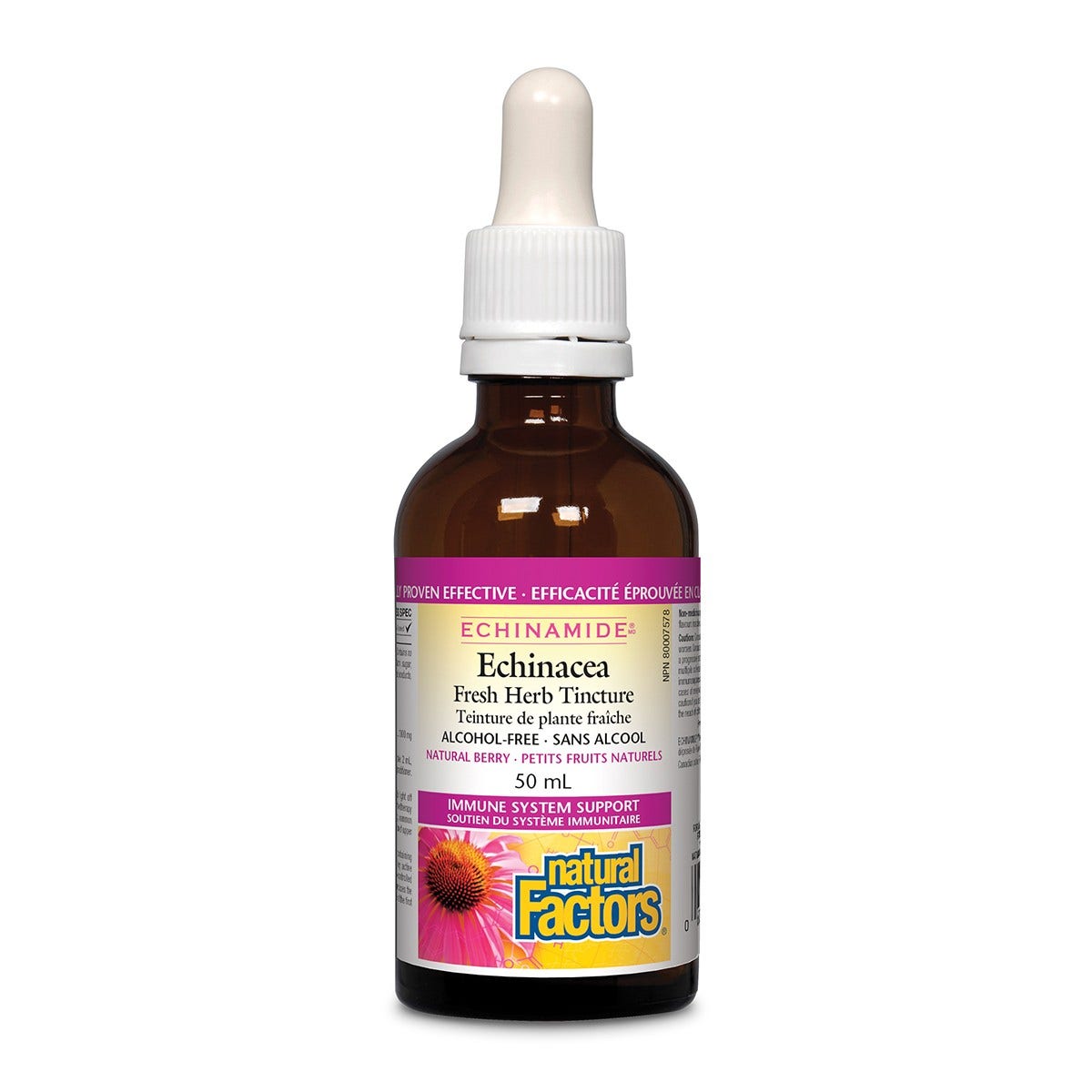 NATURAL FACTORS Echinacea Tincture (Berry - 50ml)
