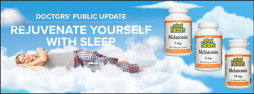 BLOG- NATURAL FACTORS MELATONIN