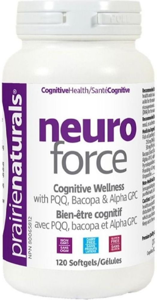 PRAIRIE NATURALS Neuro Force (120 sgels)