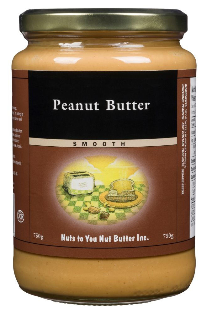 NUTS TO YOU Peanut Smooth (750 gr)