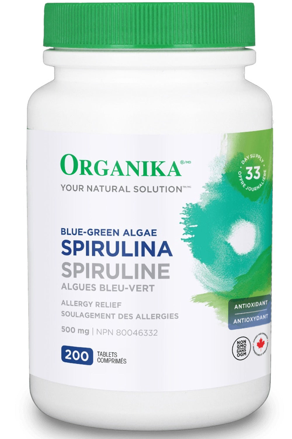 ORGANIKA Spirulina (500 mg - 200 tabs)