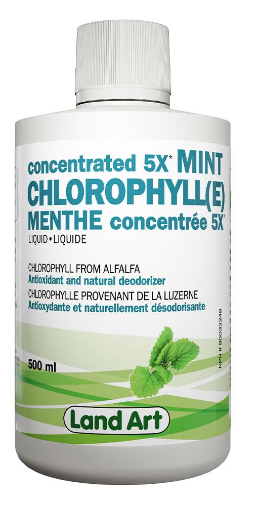 LAND ART Chlorophyll Concentrated 5X (Mint - 500 ml)