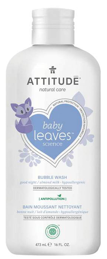 ATTITUDE Bubble Wash Almond Milk (473 ml)