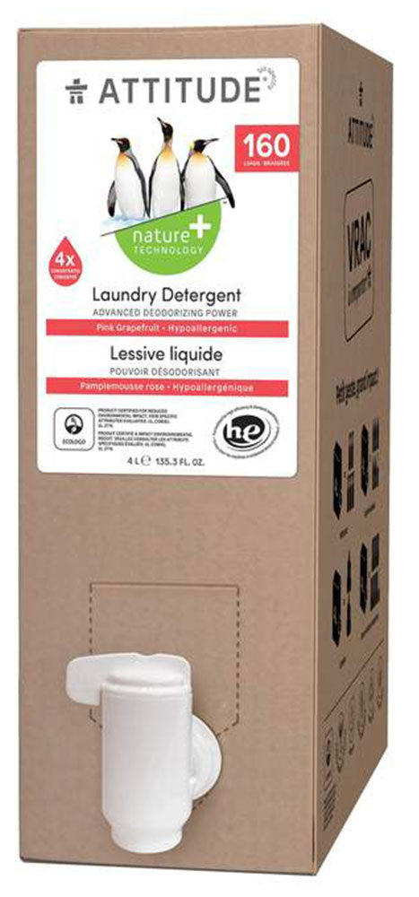 ATTITUDE Laundry Det.Pink (Grapefruit - 4 L)