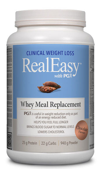 REALEASY with PGX Whey Meal Replacement  (Chocolate - 940 gr)