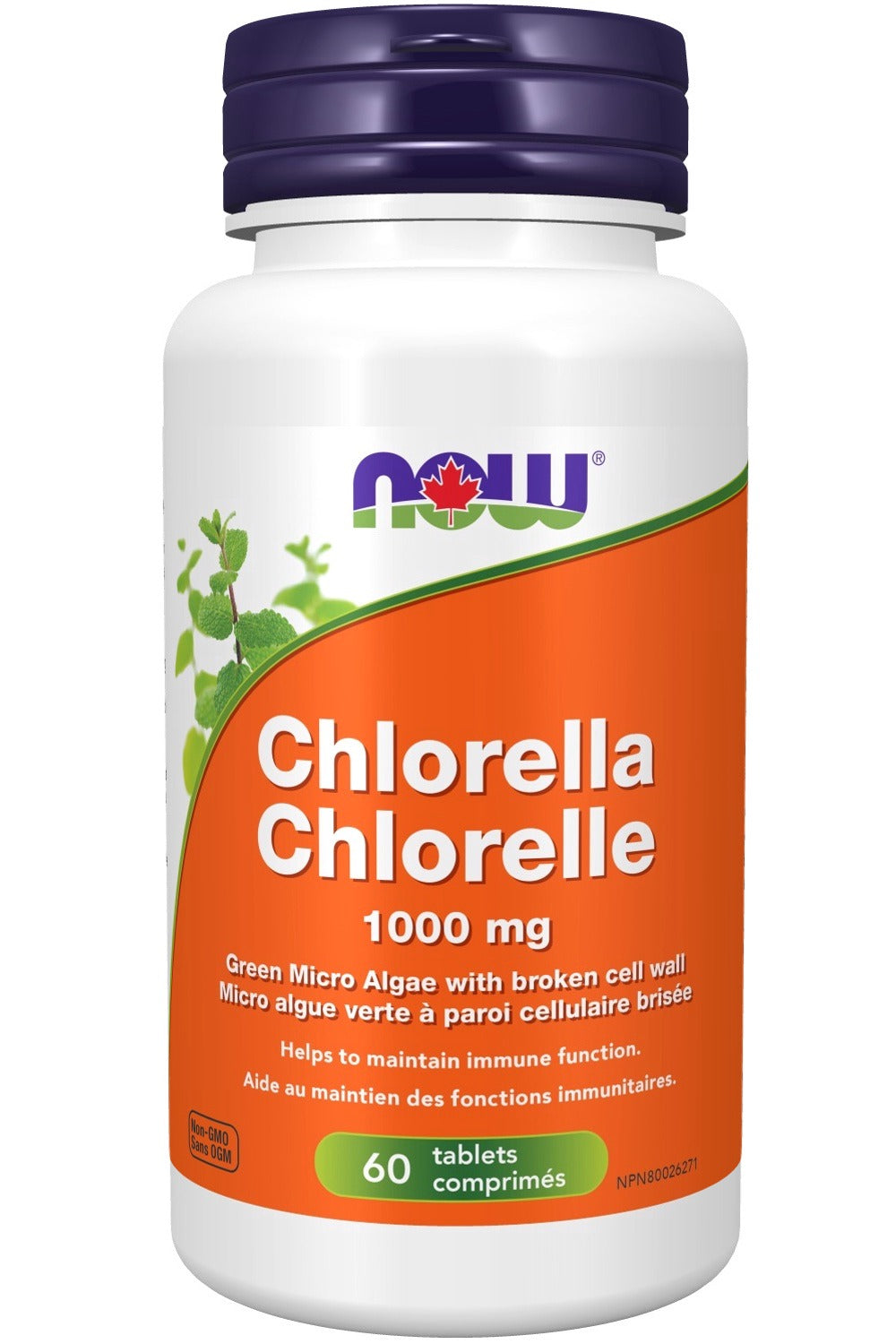 NOW Chlorella (1000 mg - 60 vcaps)