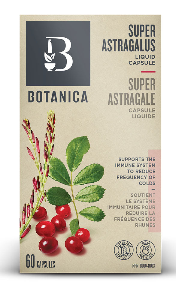 BOTANICA Super Astragalus Liquid Phytocaps (60 caps)