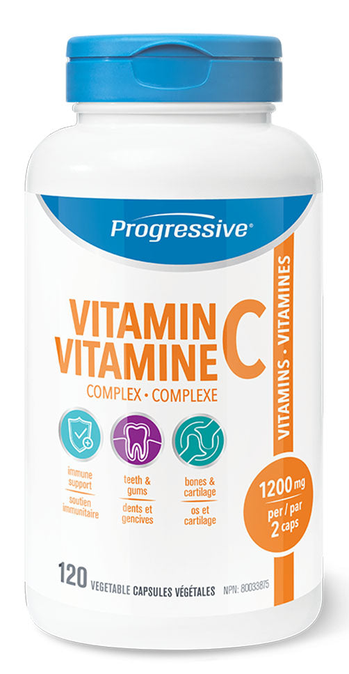 PROGRESSIVE Vitamin C Complex (120 caps)