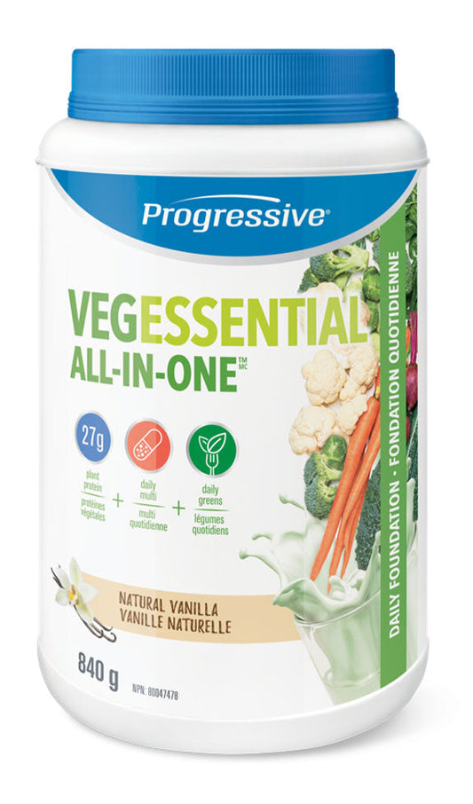 PROGRESSIVE VegEssential All In One (Vanilla - 840 gr)