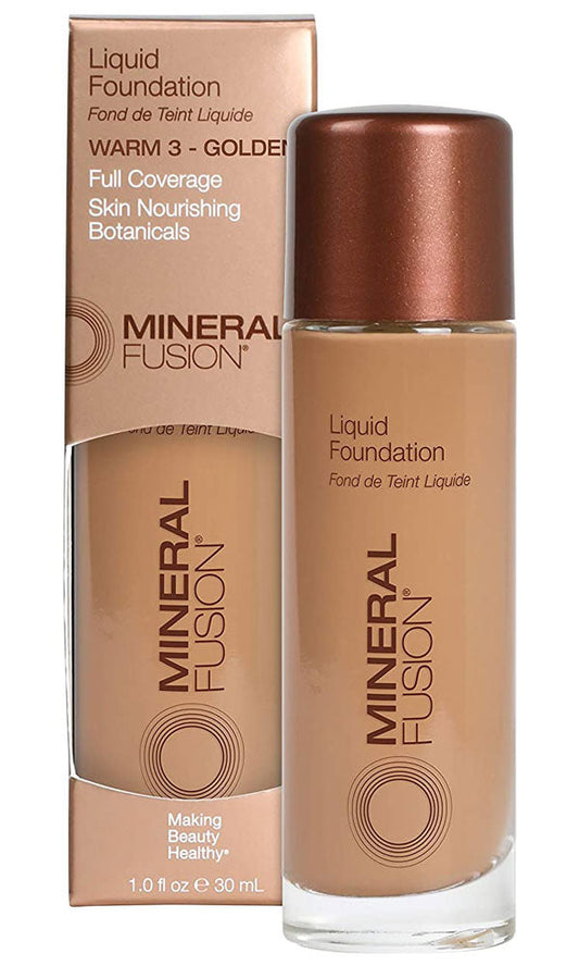 MINERAL FUSION Liquid Foundation Warm 3 (30 ml)